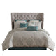 Regy 10pc King Size Comforter Set with Shams | Blue Gray Medallion