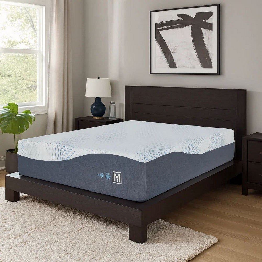 Ashley Miy King Size Mattress | Cool Gel Memory Foam | 14" | Adjustable