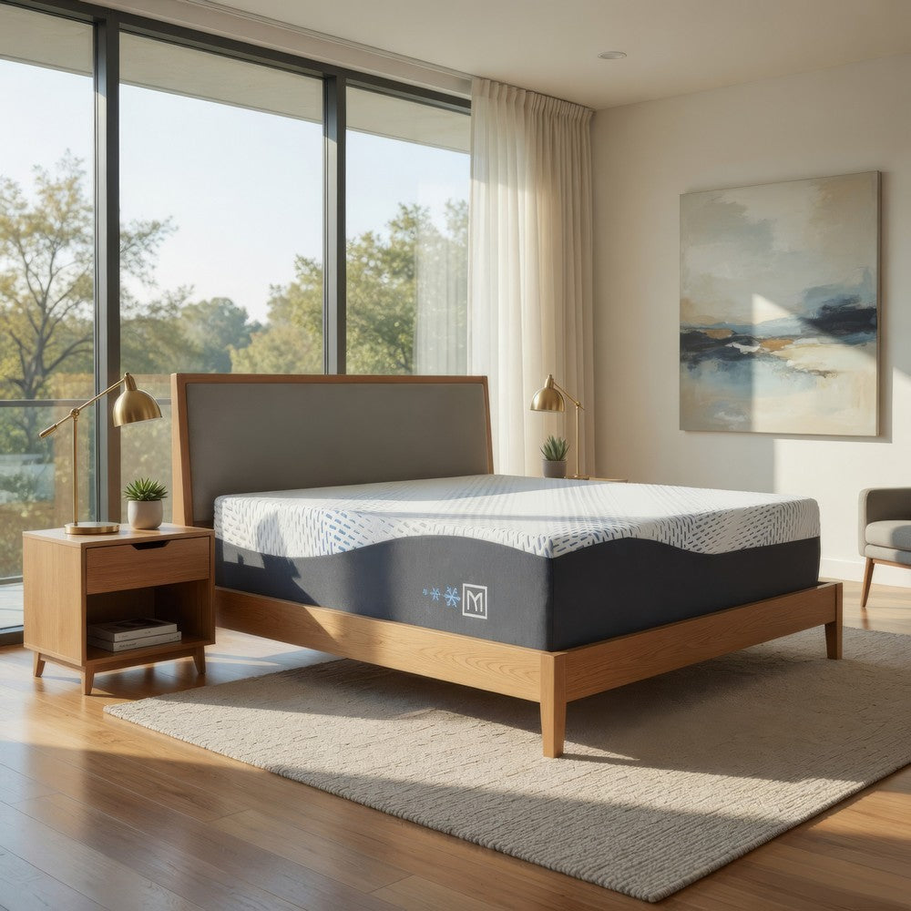 Ashley Miy Twin XL Mattress | Cool Gel Memory Foam | 14" | Adjustable Base