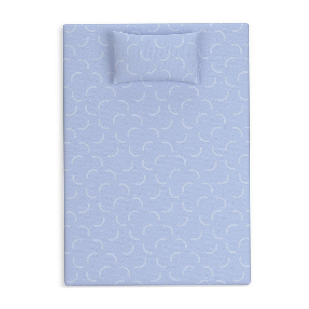 Ashley Ruve Full Mattress | Standard Pillow | Memory Foam | Light Blue 7’’