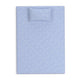 Ashley Ruve Full Mattress | Standard Pillow | Memory Foam | Light Blue 7’’