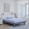 Ashley Ruve Full Mattress | Standard Pillow | Memory Foam | Light Blue 7"