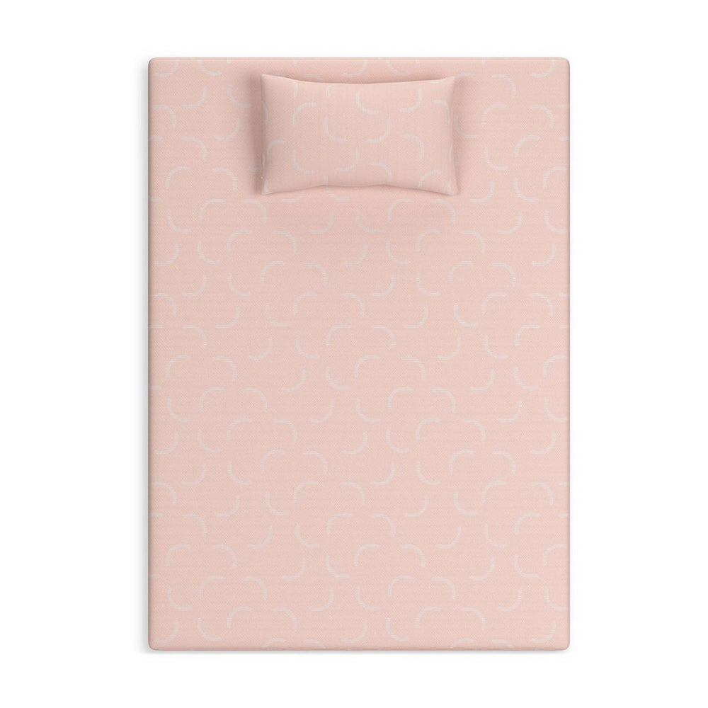 Ashley Ruve Full Mattress | Standard Pillow | Memory Foam | Light Pink 7’’
