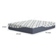 Ashley Himy Queen Mattress | High Density Memory Foam | 14’’ Cool Comfort