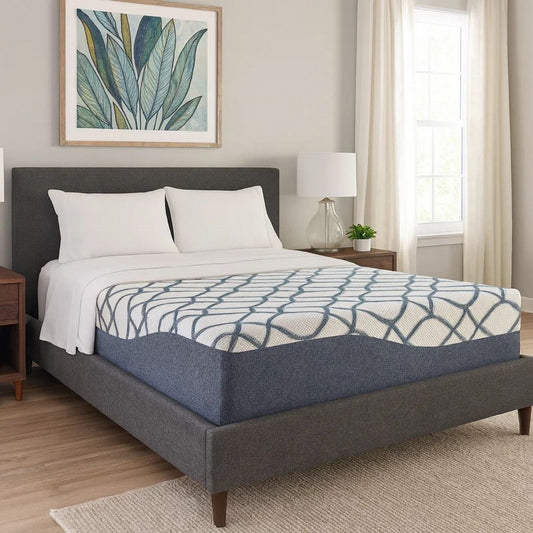 Ashley Himy Twin Mattress | High Density Memory Foam | 12" Cool Comfort