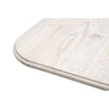 Abie Dining Table, 87 Inch, Rectangular Table Top, Pine Wood, White