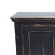 Miy Sideboard Buffet Cabinet 3 Door Antique Black Pine Wood 65 Inch BM326794