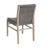 Lily Dining Side Chair Set of 2 Padded Gray Fabric Ash Wood Frame BM326803