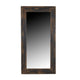 Freestanding Mirror, 80 Inch Rectangular Reclaimed Wood, Antique Black