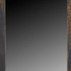 Freestanding Mirror 80 Inch Rectangular Reclaimed Wood Antique Black BM326808