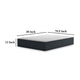 Ashley Deny Twin XL Mattress | Infused Gel Memory Foam | Plush Support 12’’ BM326830