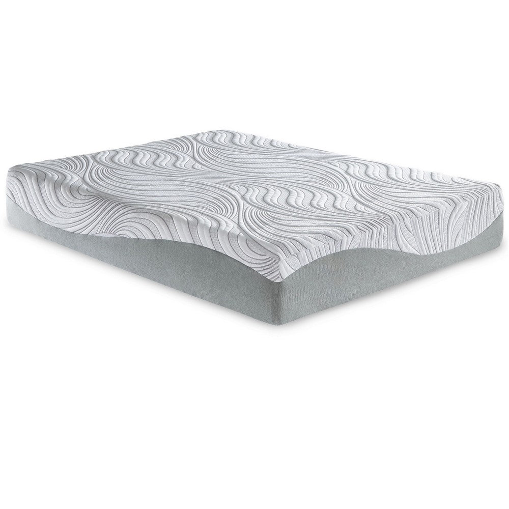 Ashley Meny Twin Mattress | Ultra Plush Memory Foam | Total Body Support 12"