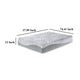 Ashley Meny Twin Mattress | Ultra Plush Memory Foam | Total Body Support 12"