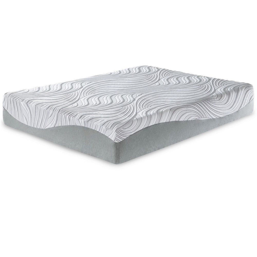 Ashley Meny Twin Mattress | Ultra Plush Memory Foam | Total Body Support 12"