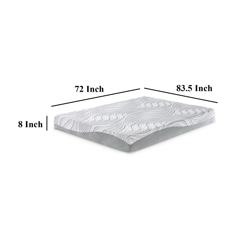Ashley Meny California King Mattress | Plush Memory Foam | Body Support | 8’’