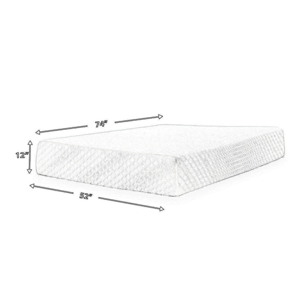 Ashley Jeny Full Mattress | Cool Comfort Memory Foam | Stretch Cover 12’’