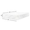 Ashley Jeny King Mattress | Cool Comfort Memory Foam | Stretch Cover 12’’