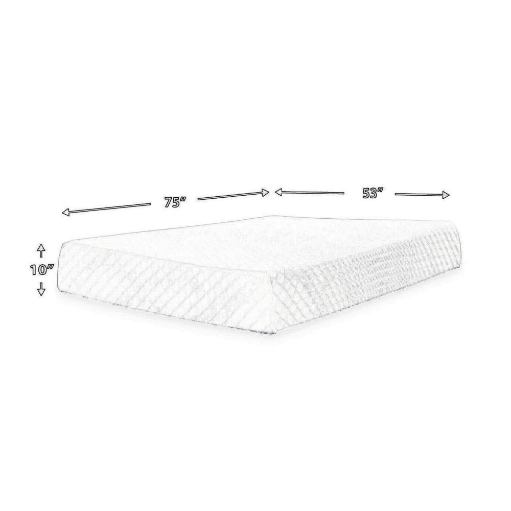 Ashley Jeny Full Mattress | Firm Memory Foam | Stretch Cover | 10’’ Cooling