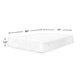 Ashley Jeny California King Mattress | Memory Foam | Stretch Cover | 10’’