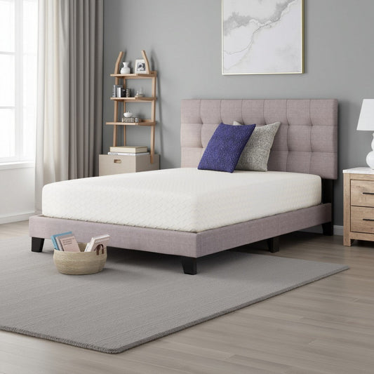 Ashley Jeny Twin Mattress | Med Firm Memory Foam | Cool Stretch Cover 8"