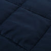 Blankie 20lbs Weighted Blanket 60 x 80 Cotton Multilayer Navy Blue