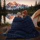 Blankie 20lbs Weighted Blanket | 60 x 80 Cotton Multilayer | Navy Blue