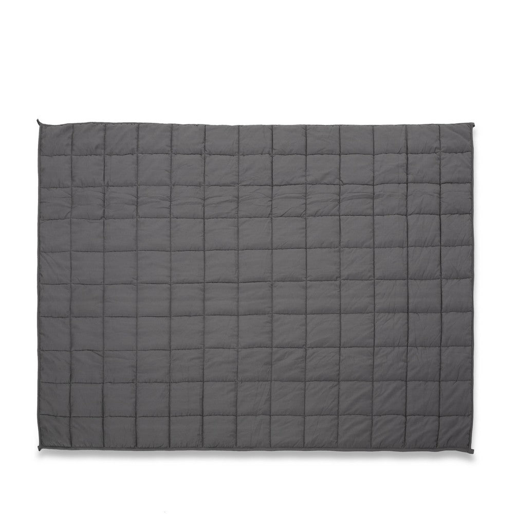 Blankie 20lbs Weighted Blanket | 60 x 80 Cotton Multilayer | Dark Gray