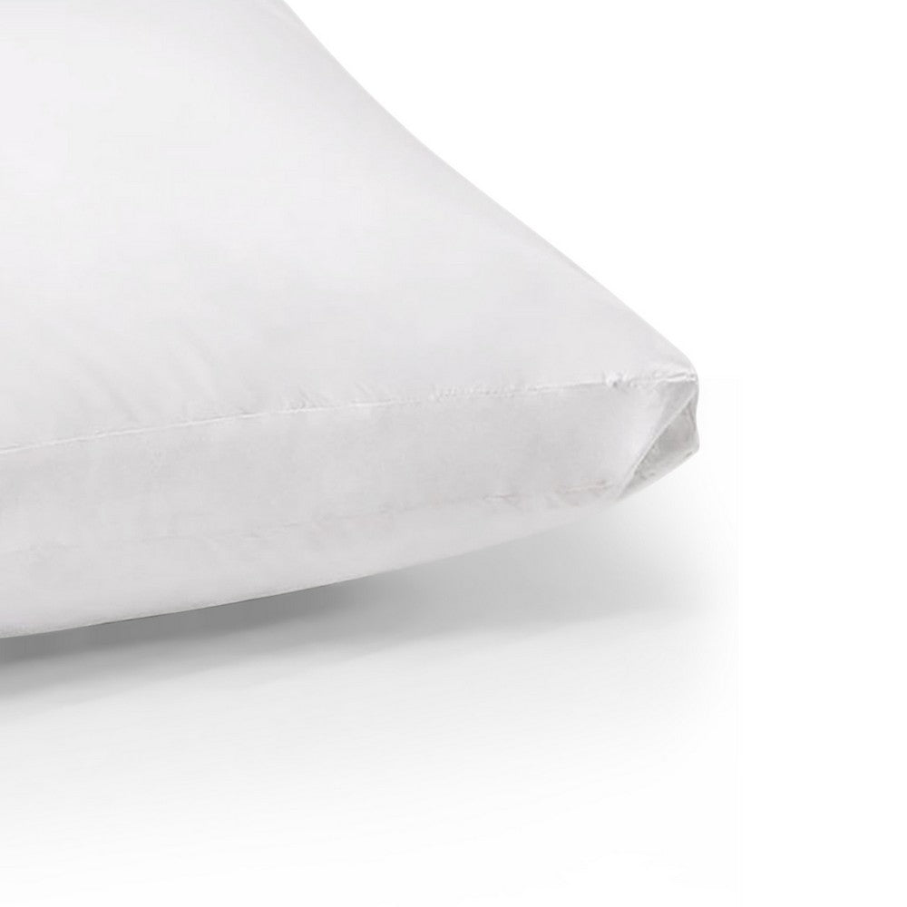 Swan Standard Pillow | 20x28 Down Alternative Washable Hypoallergenic