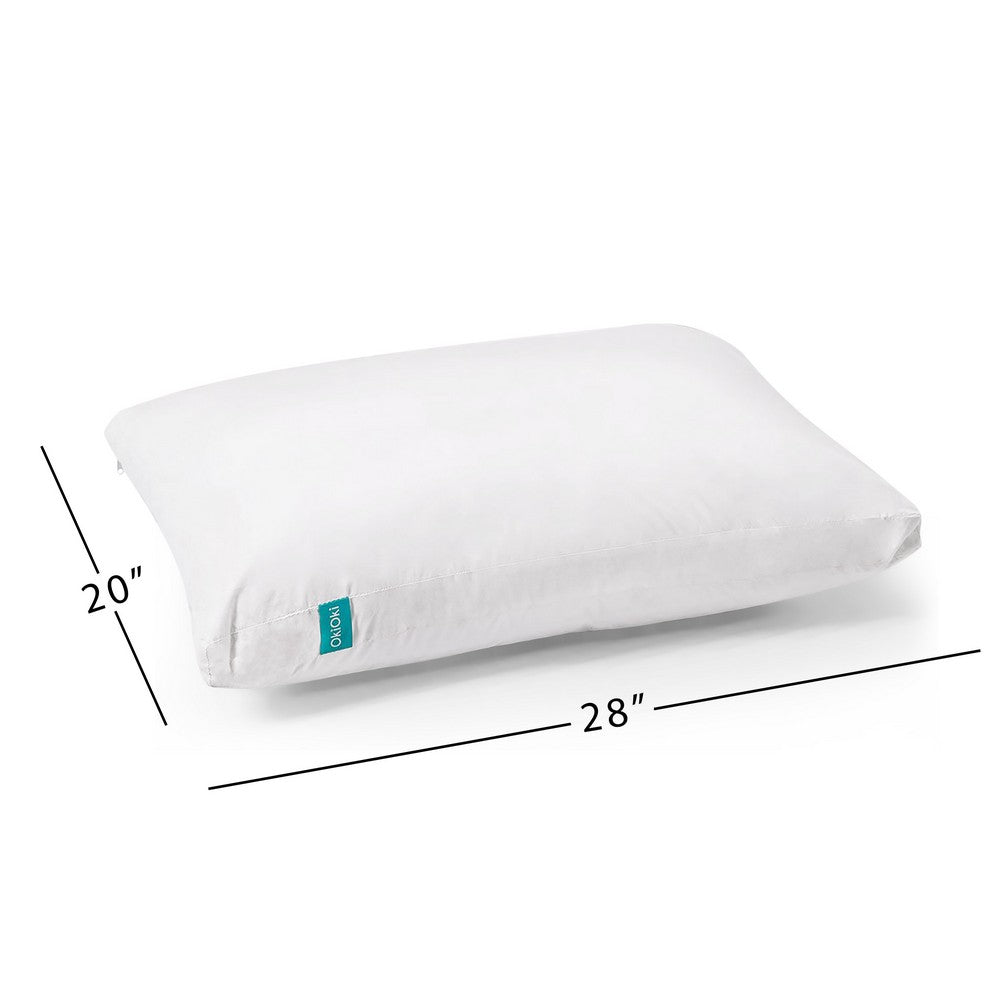 Swan Standard Pillow | 20x28 Down Alternative Washable Hypoallergenic