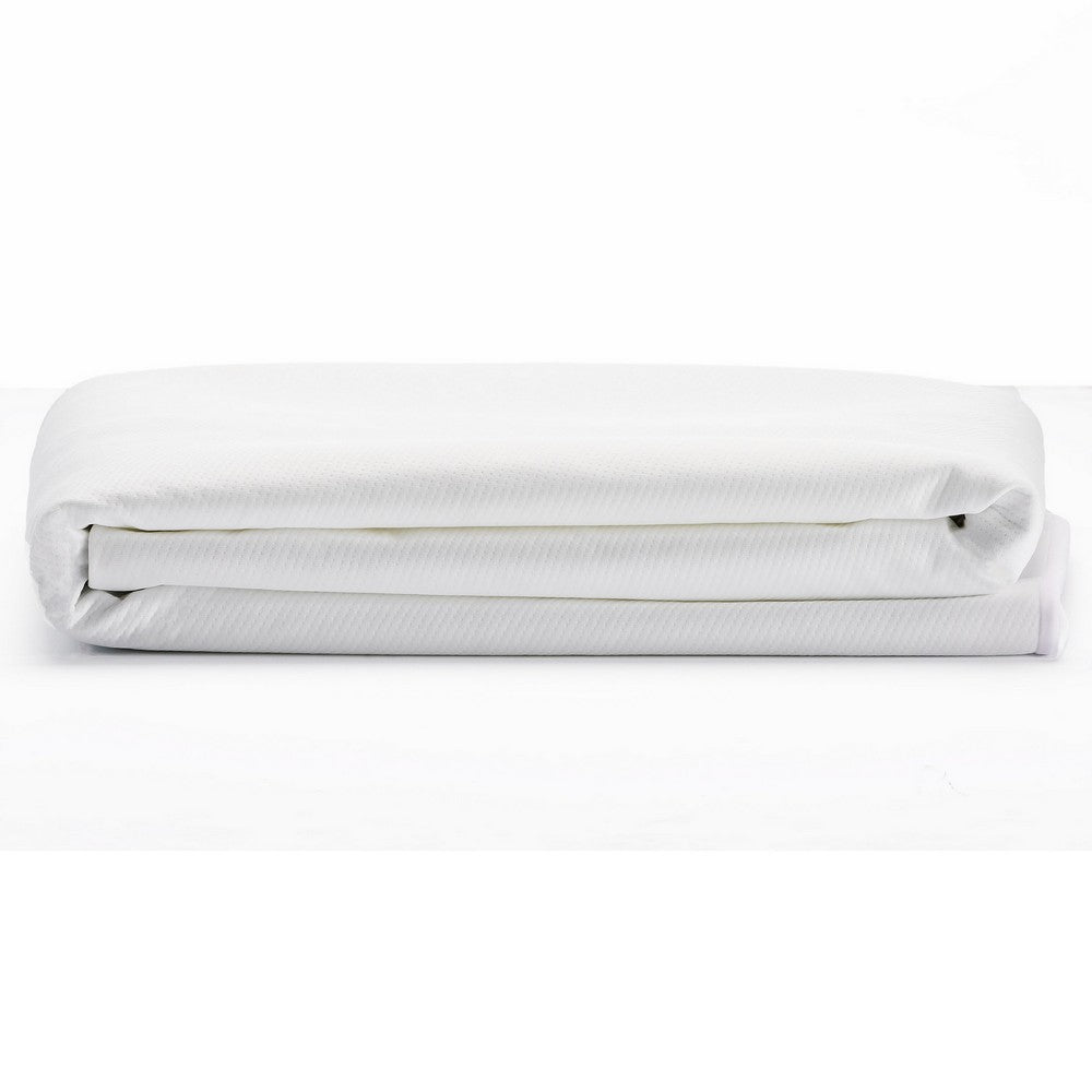Swan King Size Mattress Protector | Waterproof Coat | White Polyester