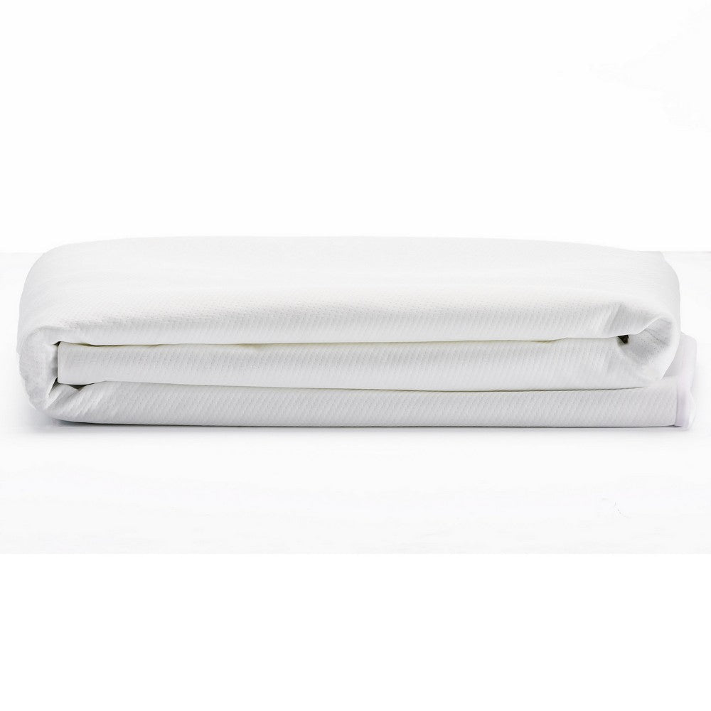 Swan King Size Mattress Protector Waterproof Coating White Polyester BM326993