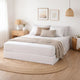 Swan King Size Mattress Protector | Waterproof Coat | White Polyester