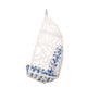 Tubo Hanging Accent Chair | Egg Shape | Rattan Woven | White Metal