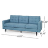 Apex Sofa | 3 Seater | 83" | B