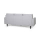 Apex Sofa | 3 Seater | 83" | Modern Button Tufted | Beige Fabric
