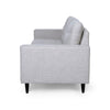 Apex Sofa | 3 Seater | 83" | Modern Button Tufted | Beige Fabric