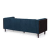 Yuro Sofa | 3 Seater | Chesterfield Button Tufted | 90" | Blue Fabric