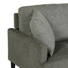 Foli Sofa | 96" | Rubberwood Tapered Legs | Transitional Taupe Gray