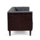 Yuro Sofa | 3 Seater | Chesterfield Button Tufted | 90" | Gray Fabric