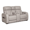 Ashley Boyin Power Recliner Loveseat | Gray Faux Leather | USB Port | 75’’ BM327282