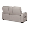 Ashley Boyin Power Recliner Loveseat | Gray Faux Leather | USB Port | 75’’ BM327282