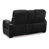 Ashley Boyin Power Recliner Loveseat | Black Faux Leather | USB Port | 75’’ BM327283