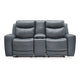 Ashley Minda Power Recliner Loveseat | Rich Gray Real Leather | USB | 79’’ BM327291