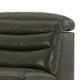 Ashley Winona Modular Armless Accent Chair | Tufted Dark Gray Faux Leather BM327294