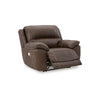 Ashley Rylee Recliner Chair | Power Headrest | Plush Chocolate Brown Leather BM327299