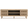 Ashley Ciel Large TV Media Console | 4 Drawers | 2 Shelves | Brown Wood | 72’’ BM327312