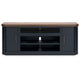 Ashley Docken TV Media Console | Open Fireplace Area | Blue Brown | 83’’ BM327314