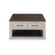 Ashley Barb Coffee Table | 2 Drawers and Lift Top | 36’’ Gray Acacia Wood BM327331