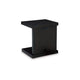 Ashley Copa Chairside End Table | Dual USB Port | 22’’ Oak Brown and Black BM327342