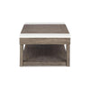 Ashley Aska Lift Top Coffee Table | Caster Wheels | 56’’ Weathered Gray Wood BM327344